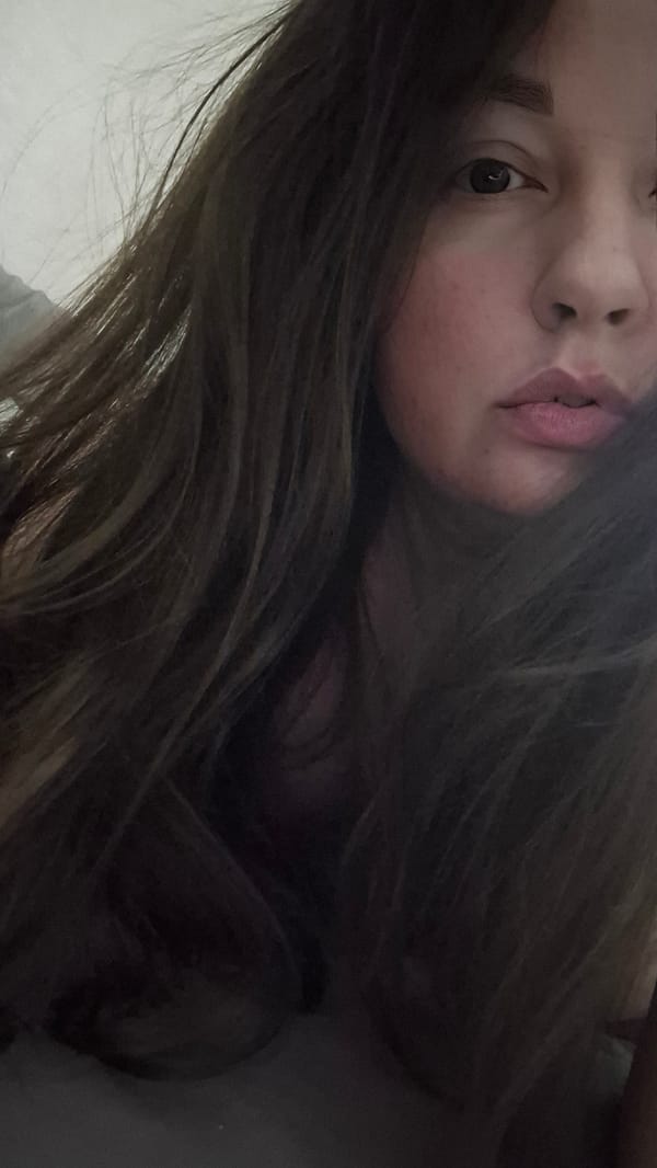 Close-up selfie captured in early morning Kemerovo