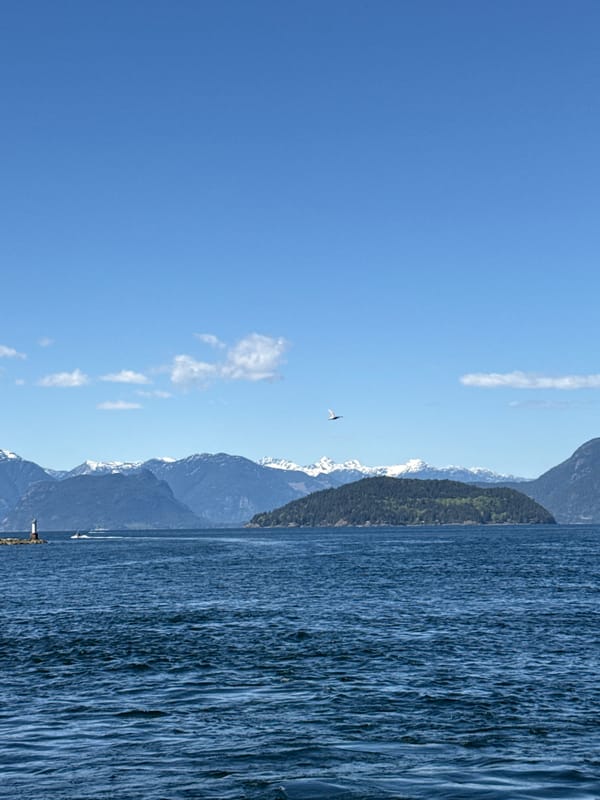 Coastal landscape with ocean waves documented in West Vancouver