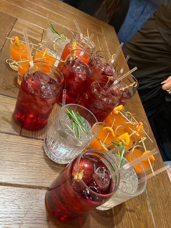 Evening social gathering documented at Saint Petersburg restaurant