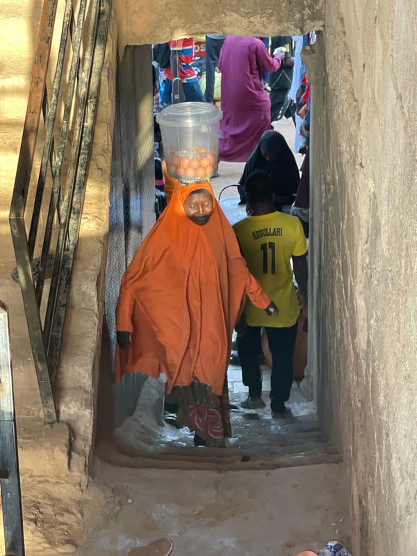 Daily market life documented in Bukuru, Nigeria