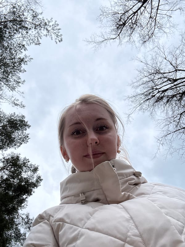 Woman documented in urban walkabout across multiple locations