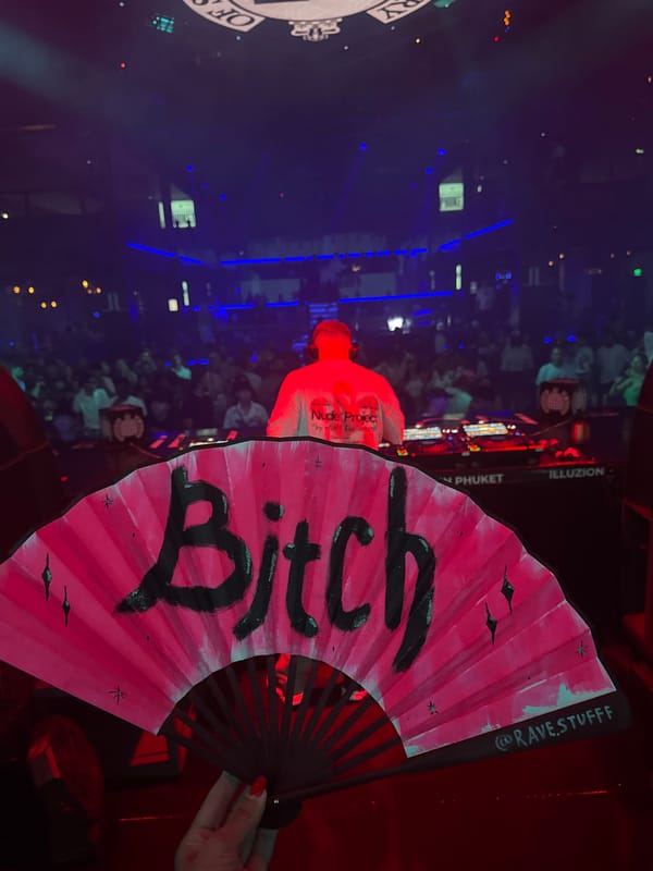 Ministry of Sound's 35th anniversary party in Patong.