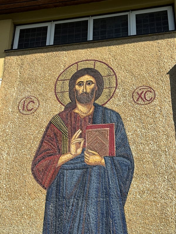 Byzantine religious mosaics documented across Maldon Orthodox churches