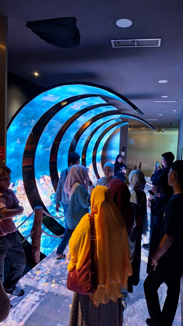 Inside Banda Aceh's Tsunami Museum and its surroundings