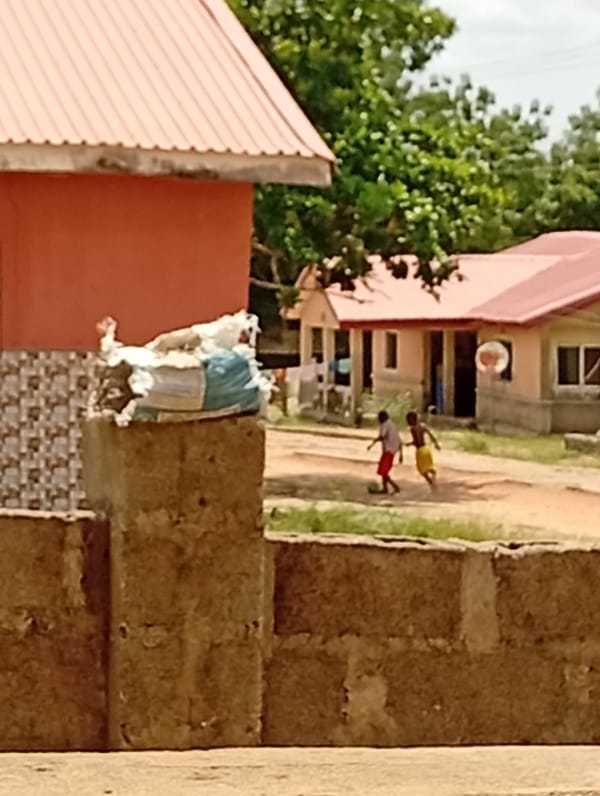Daily life scenes captured in Adankolo residential area
