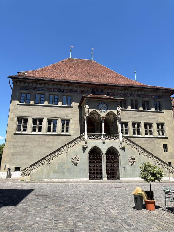Morning tour through Bern's medieval Old Town landmarks and streets