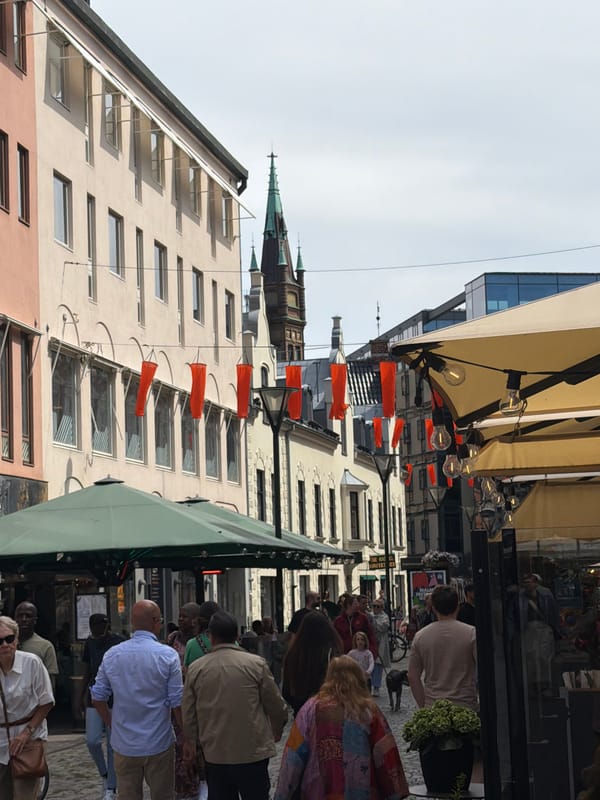 Sunny stroll through Malmö's historic Gamla Väster district