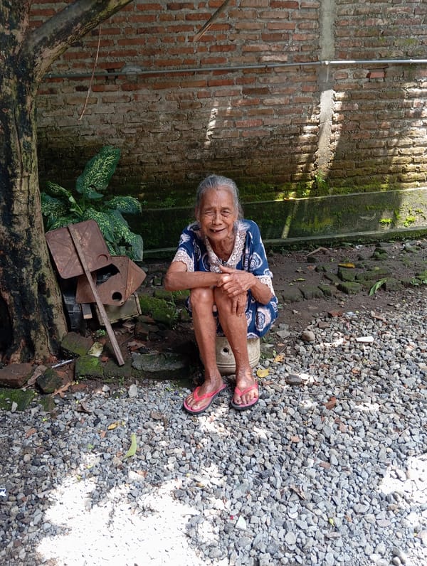 Daily life moments captured in Baron, Indonesia residential area