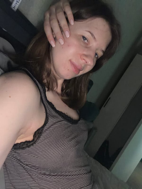 Late-night bedroom selfie series in Dongducheon-si
