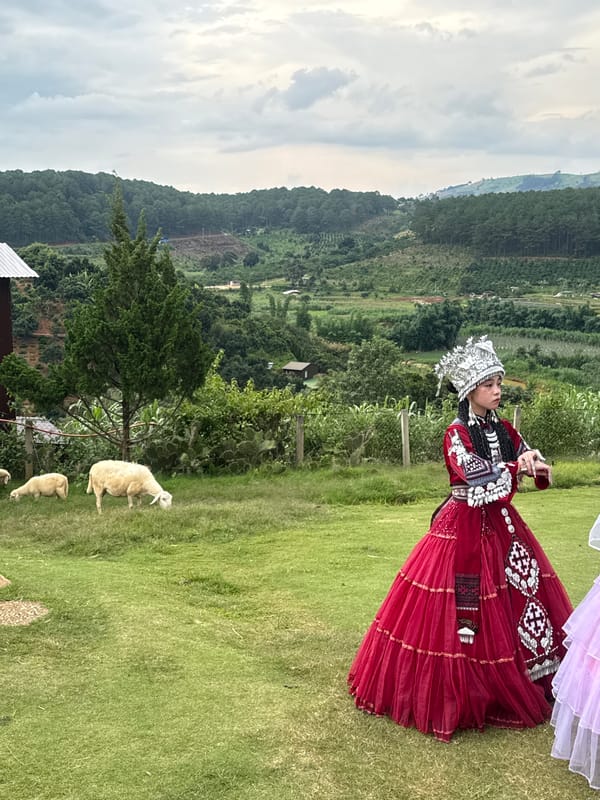 Animal park and outdoor leisure venue in the Vietnamese highlands