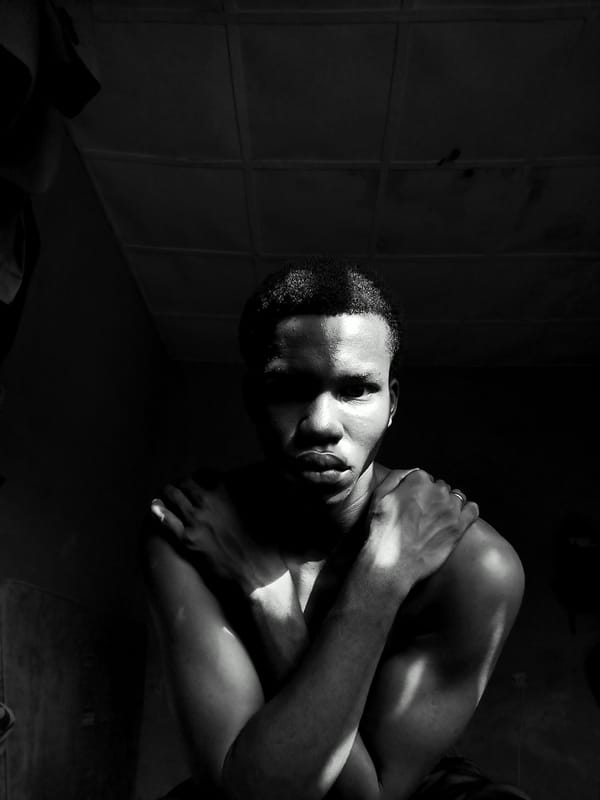 Portrait photograph captured of young man in Keffi, Nigeria