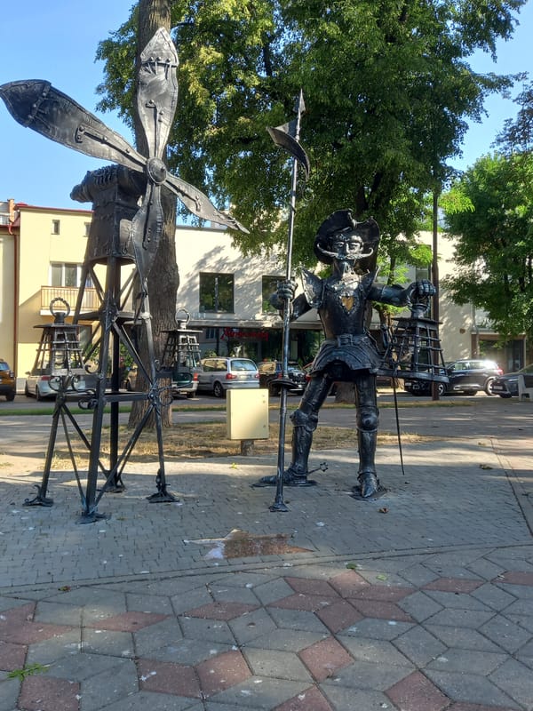 Brest's pedestrian street shows off its quirky metal sculpture trail