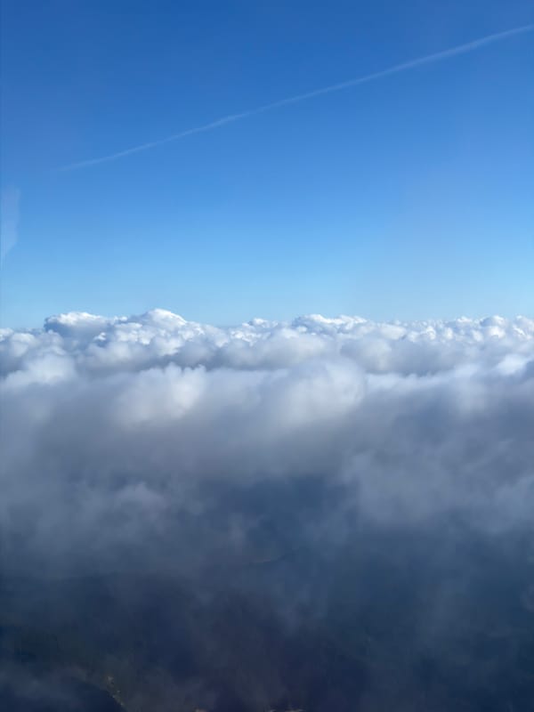 Above the clouds over the Bavarian Alps, Grainau