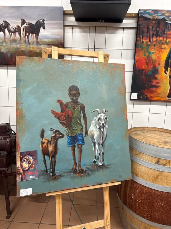 Cape Town arts venue showcases galleries, wine tasting, outdoor sculptures