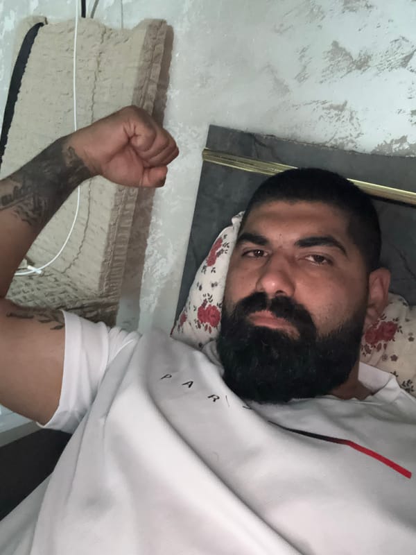 Man documents morning routine through selfies in Plovdiv home