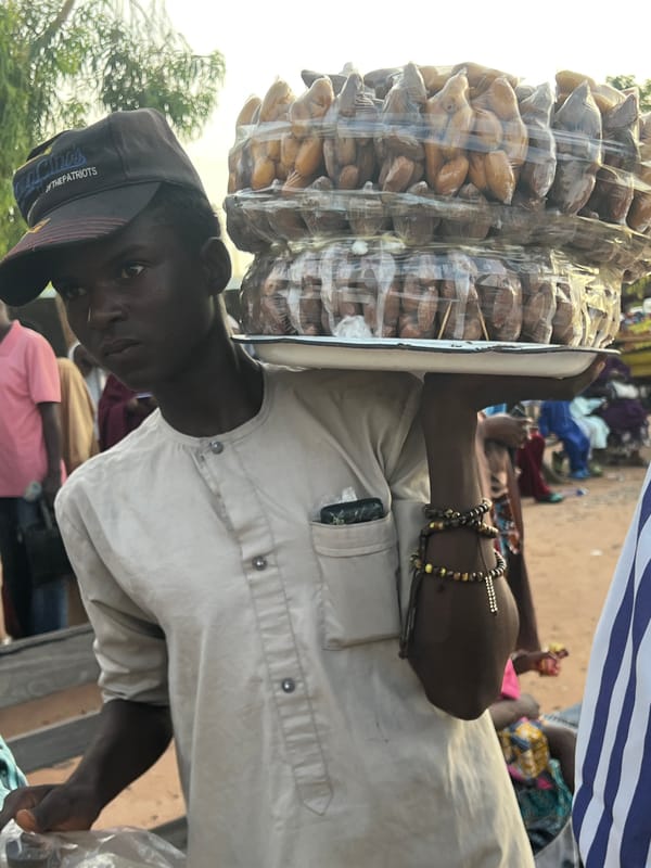 Morning market activity documented across Nigerian towns