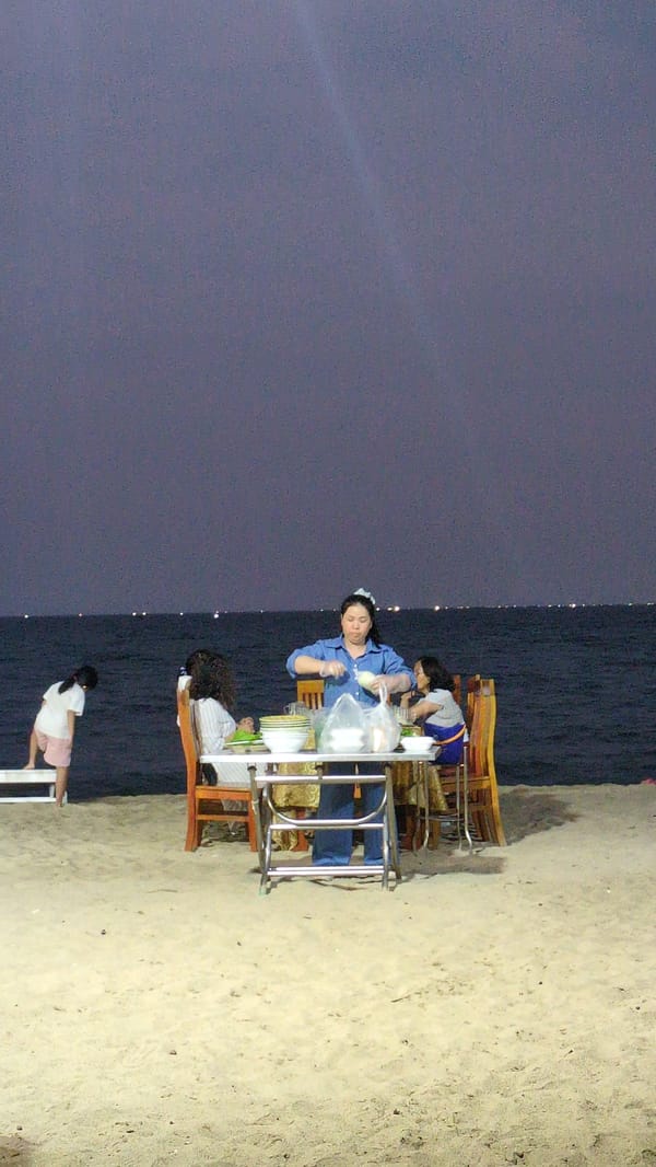 Beach life documented at Khánh Hải Vietnam resort area