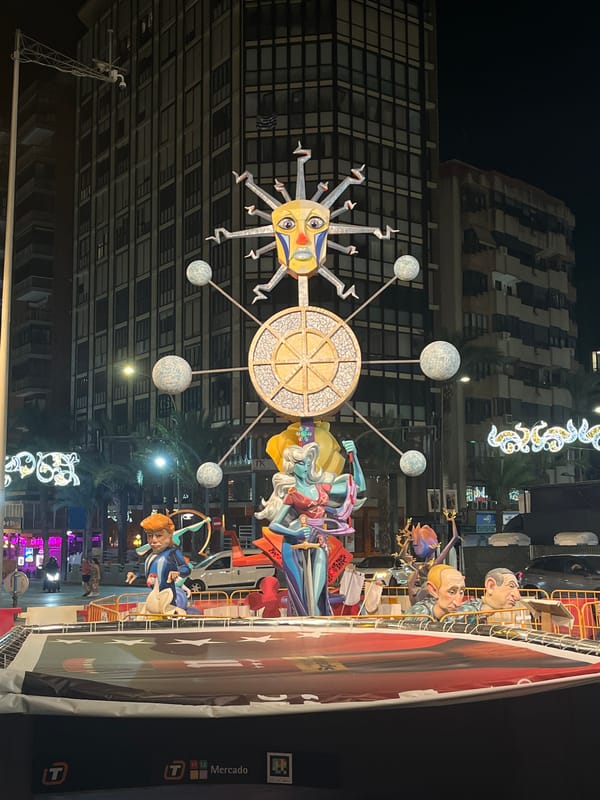 Alicante festival sculptures skewer world leaders in colorful satire