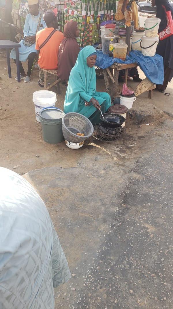 Afternoon market scenes captured in Kawo, Nigeria community