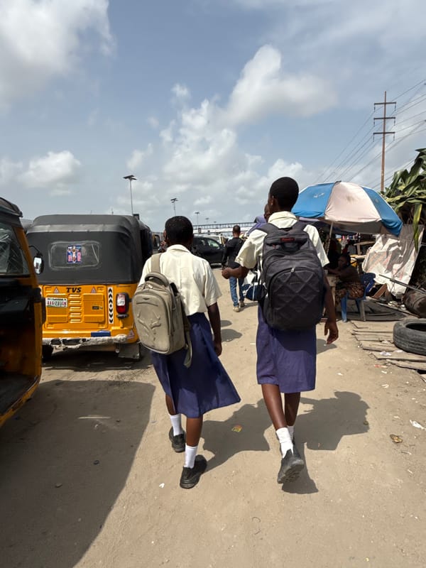 Daily life unfolds across Lekki markets and streets