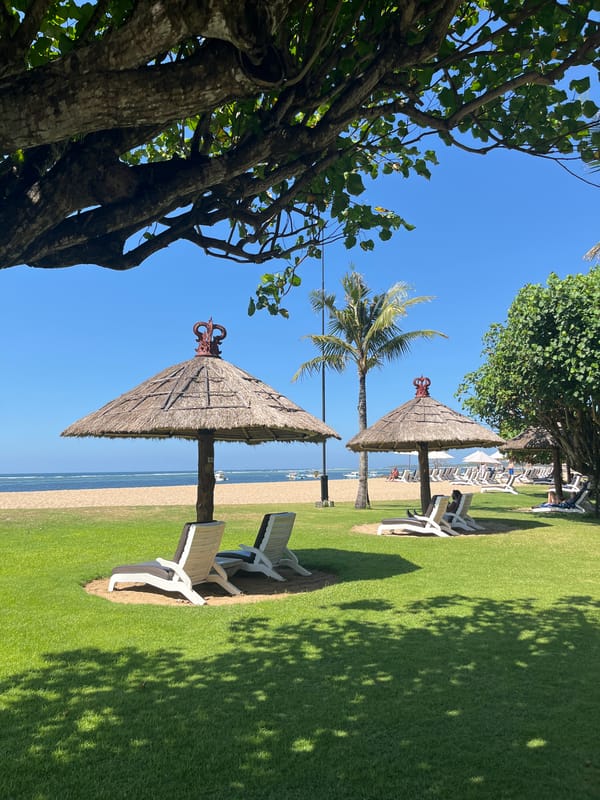 Exploring a Bali beachfront resort in Kuta Selatan