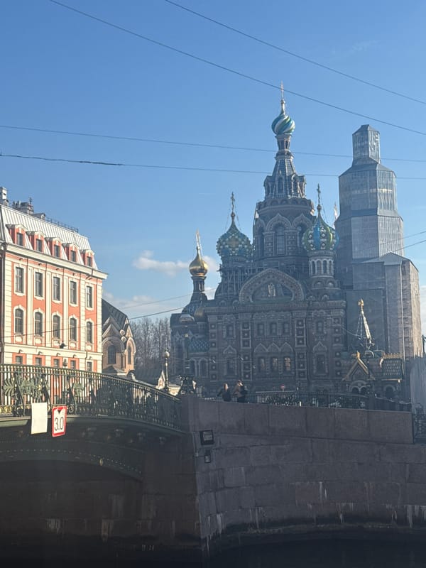 Saint Petersburg landmarks documented during afternoon architectural viewing