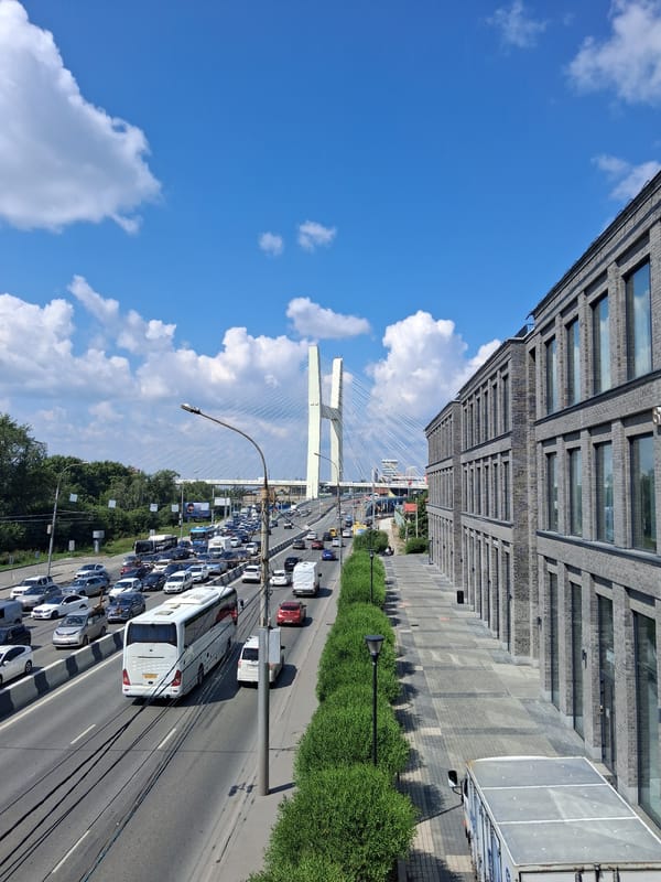 Street-level tour of Novosibirsk's modern architecture and public art