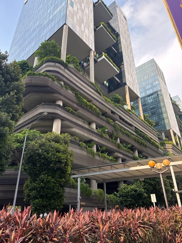 Morning visit to Oasia Hotel Downtown and surrounding Singapore streets