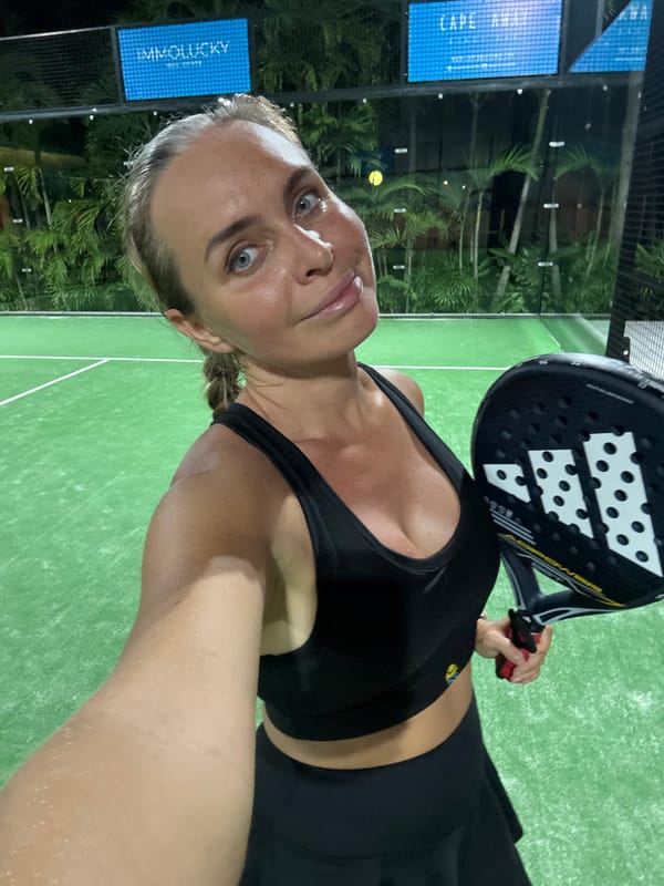 Padel tournament night in Ko Samui, from court to podium