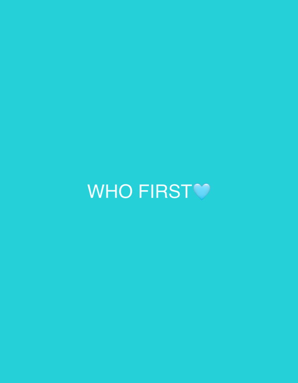 Odesa street scenes mixed with viral 'WHO FIRST?' social graphics