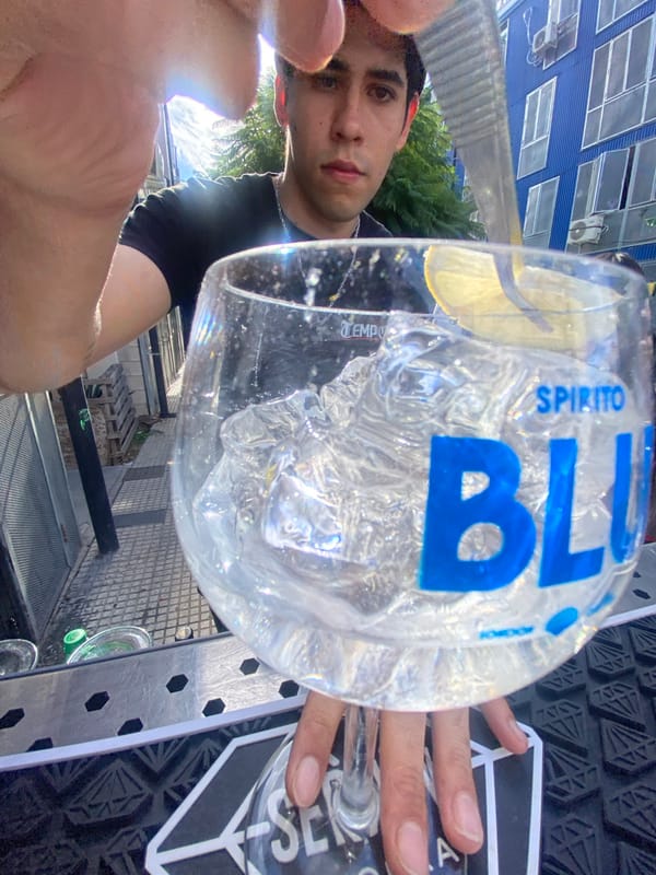 Buenos Aires street life captured during evening hours