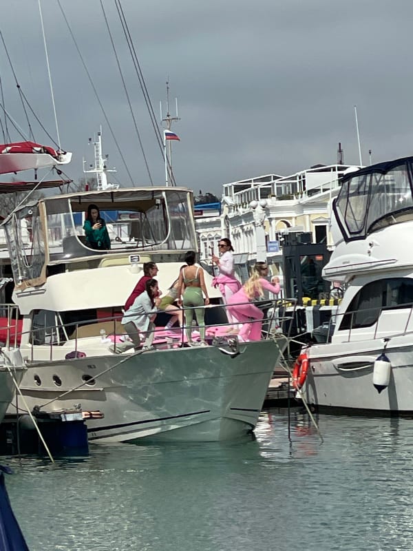 Routine marina activity documented at Sochi Sea Port