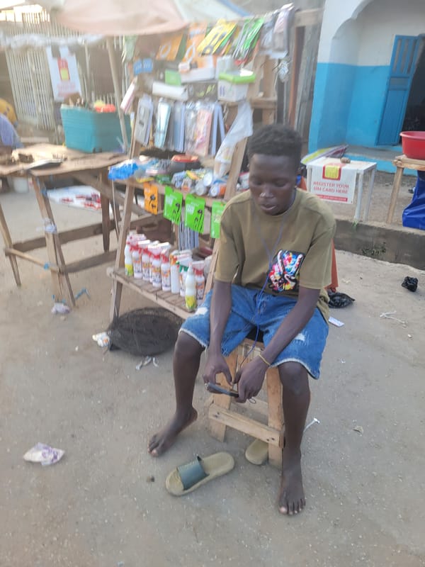 Daily marketplace life documented in Nigerian communities near Abuja