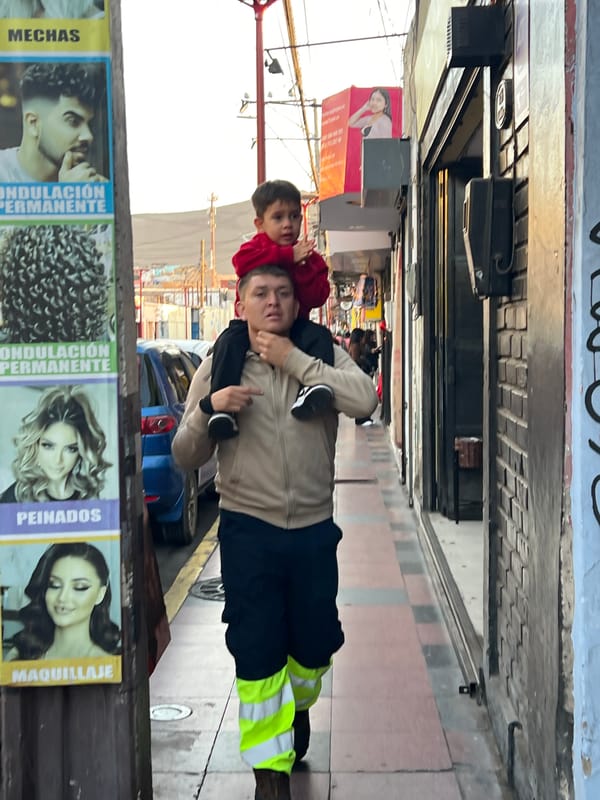 Evening Life Documented Across Arica Chile Business District