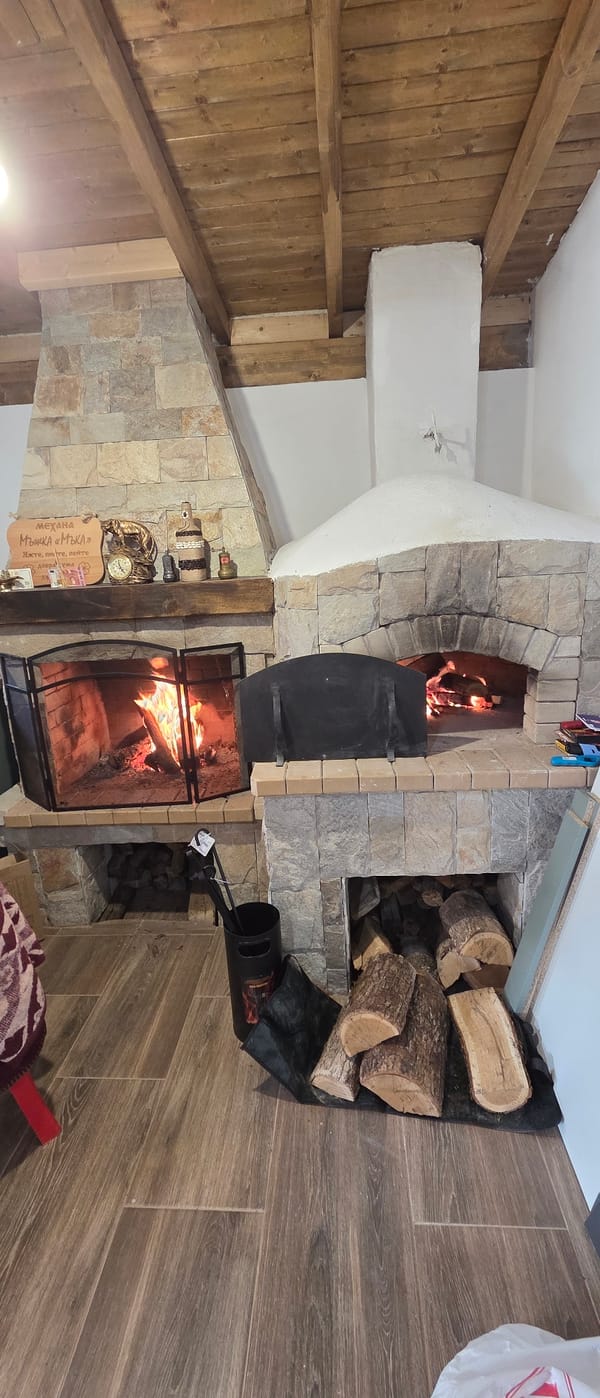 Domestic life documented in Bulgarian village during afternoon