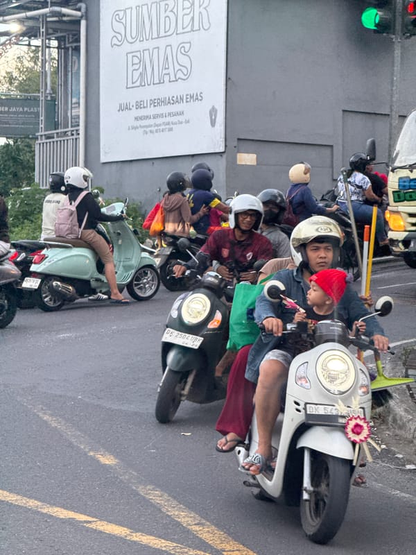 Undescribed incidents documented in Kuta Selatan, Indonesia