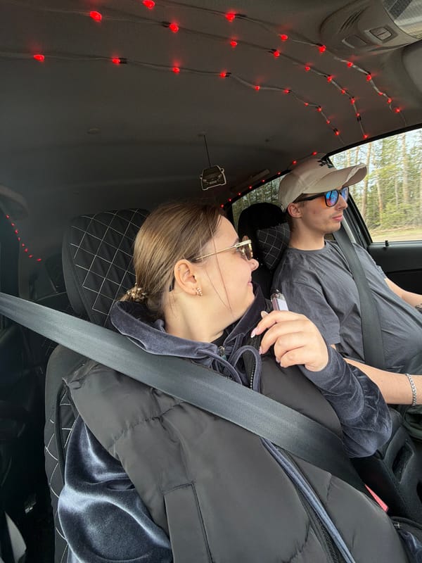 Two people spotted in vehicle backseat in Foki, Russia