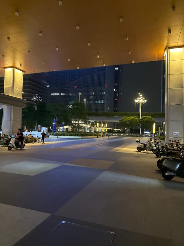 Urban nightlife documented across two Chinese districts