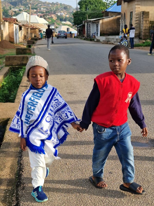 Morning street scenes from Jos and Kabong, Nigeria