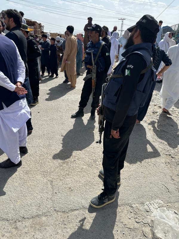 Large outdoor gathering unfolds in central Quetta
