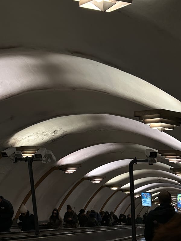 Daily life documented in Saint Petersburg subway and streets