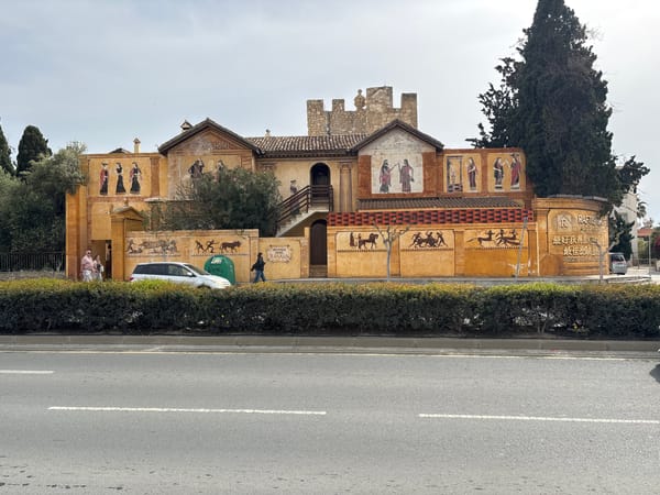 Romanesque building with murals documented in Paphos, Cyprus