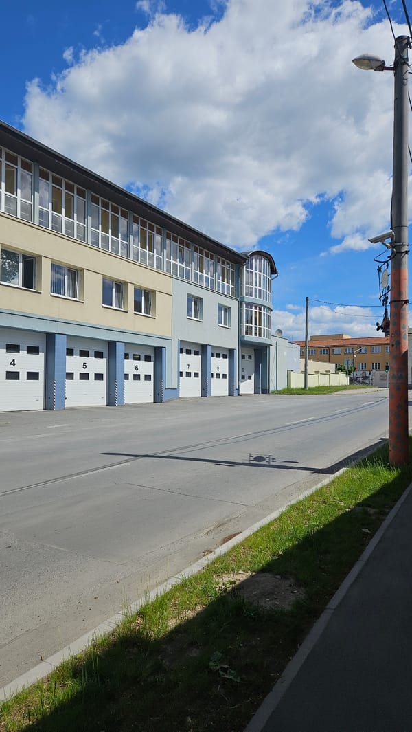 Morning street scenes documented across Prešov, Slovakia