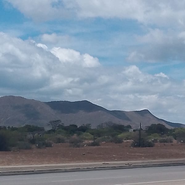 Landscape captured near Altagracia, Venezuela under cloudy skies