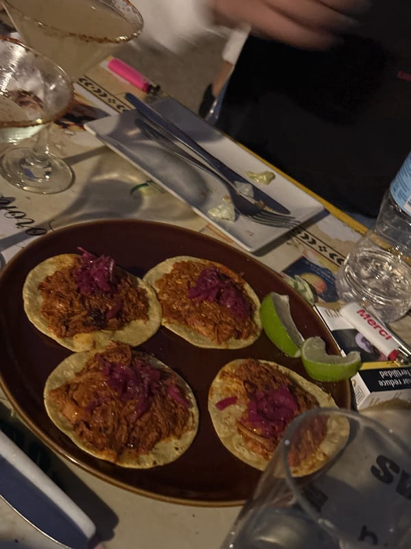 Evening dining and sightseeing documented in central Madrid