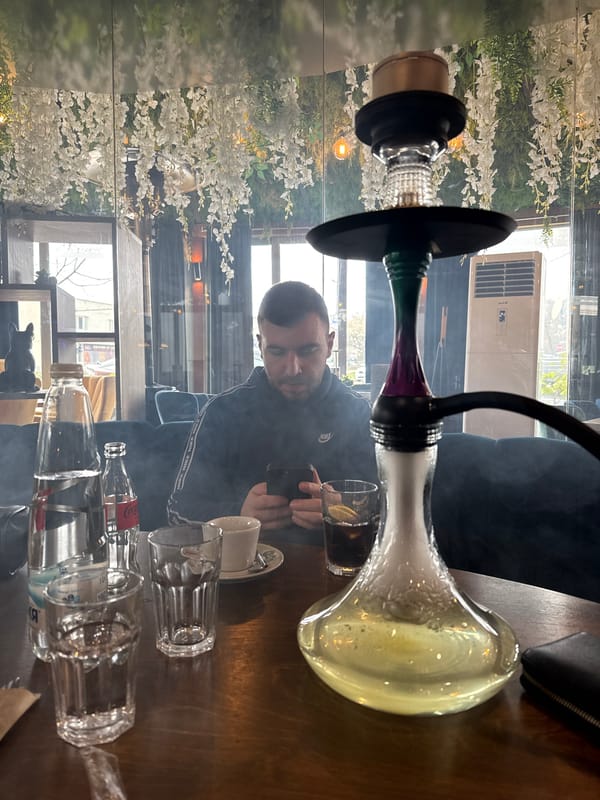 Casual dining and socializing captured at Sofia cafe