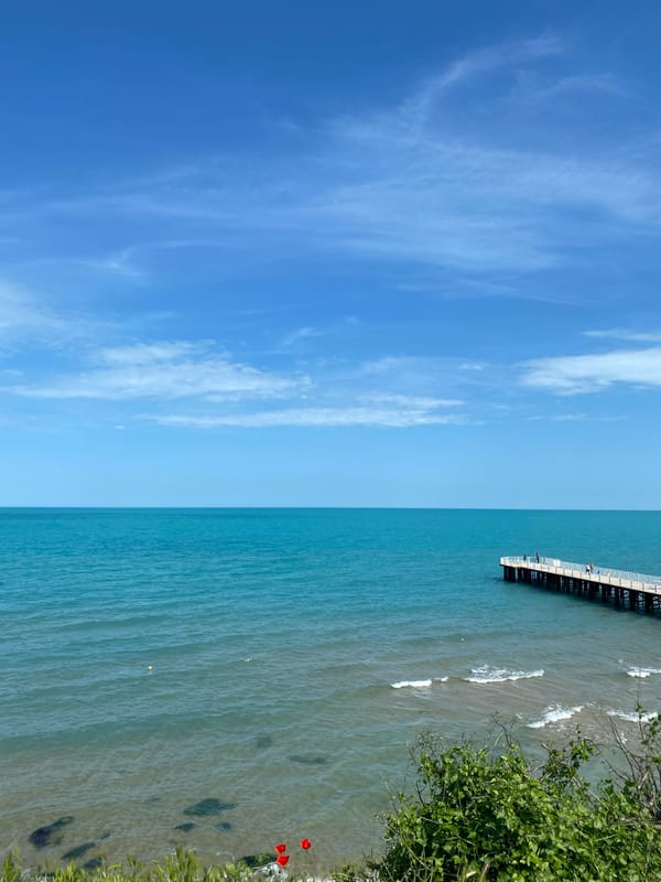 Coastal urban area documented in 77-minute photo sequence