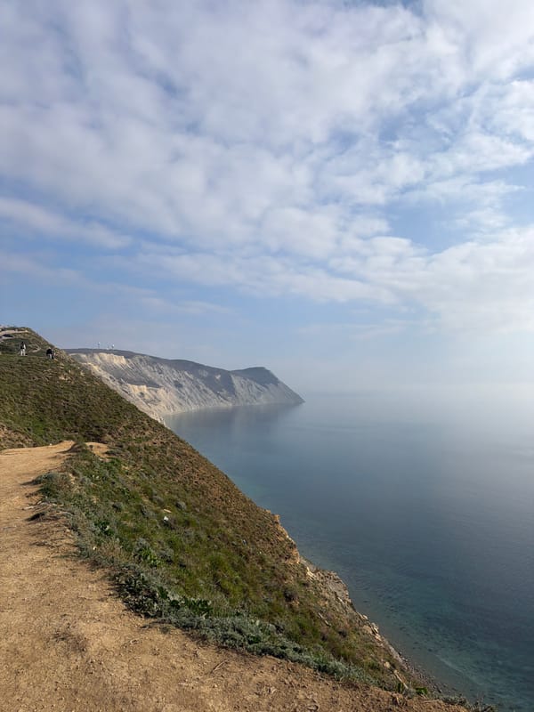 Coastal panoramic views captured near Anapa, Black Sea