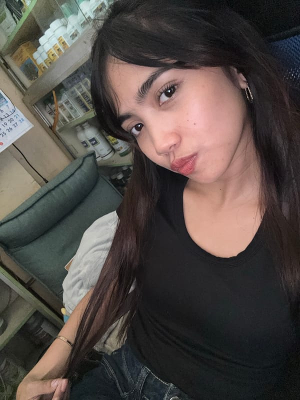 Selfie session inside a Tagum store, June 2026