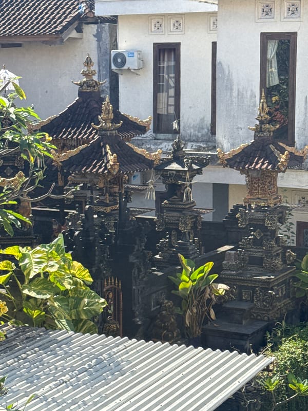 Residential Kuta neighborhood documented through seven everyday observations